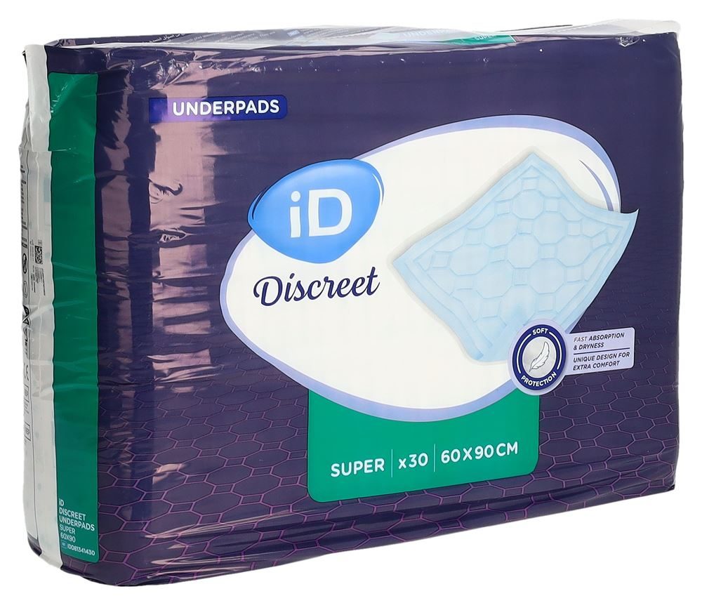iD Discreet 60x90cm Super Btl 30 Stk