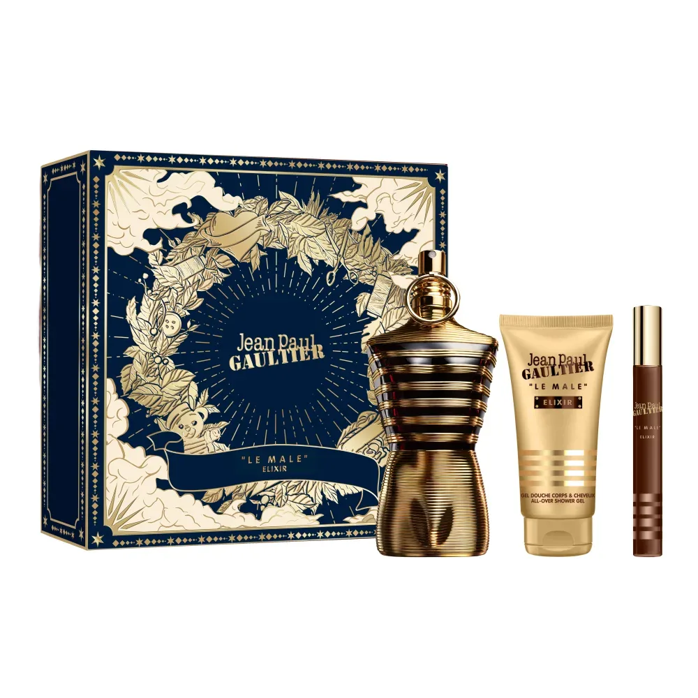 Jean Paul Gaultier Le Male Elixir Eau de Parfum 125ml + Shower Gel 75ml + MG 10ml Hd26