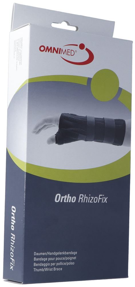 OMNIMED Ortho RhizoFix 16.5-19.0cm rechts schwarz (1 Stück)