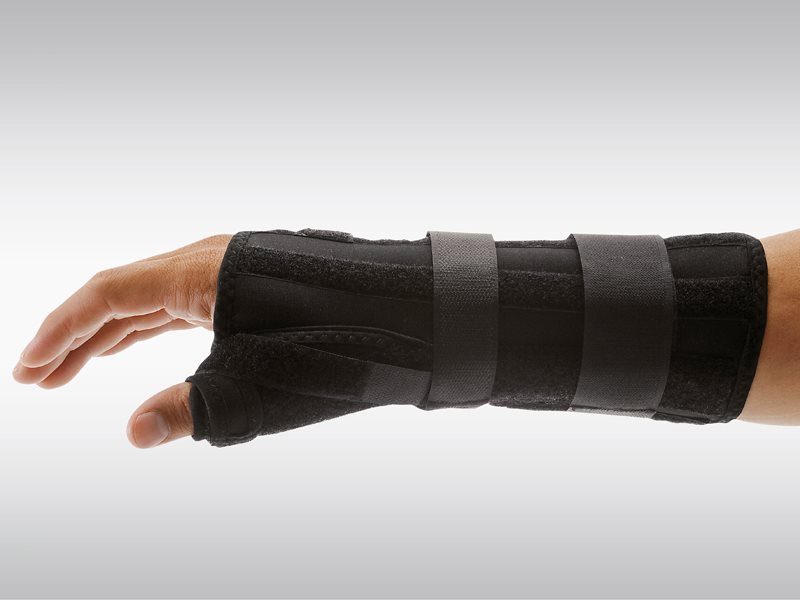 OMNIMED Ortho RhizoFix 21.5-24.0cm links schwarz (1 Stück)