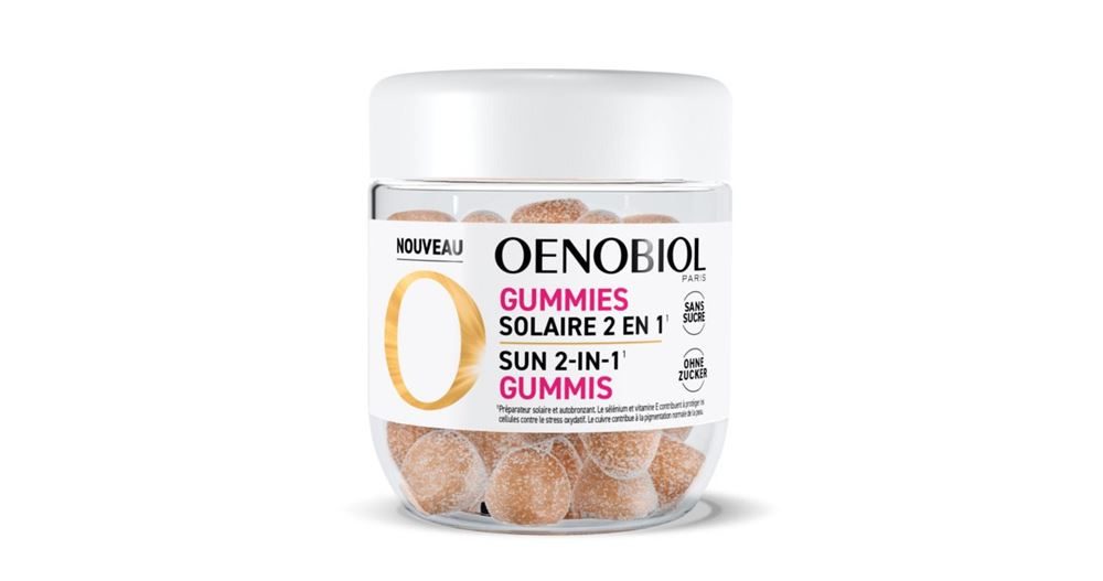 OENOBIOL Sun 2 in 1 Gummis 60 Stück