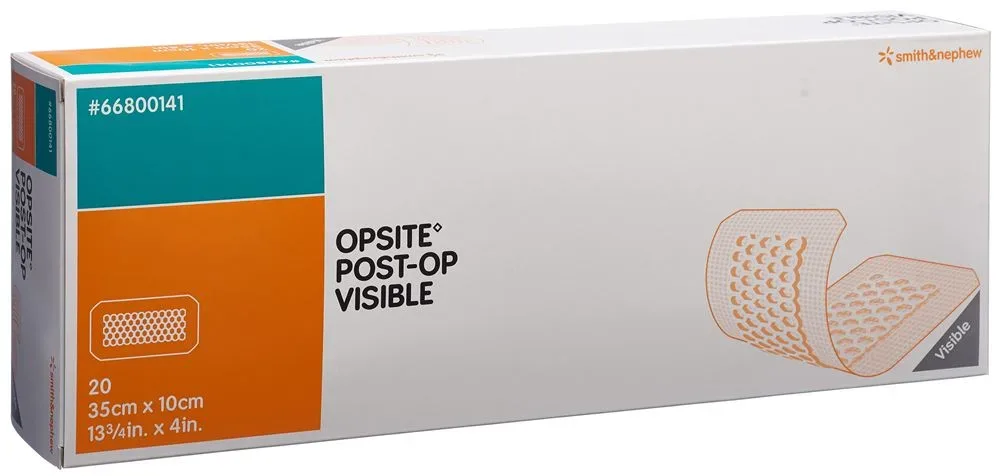 Opsite Post OP Visible transparenter Wundverband 35x10cm 20 Stk