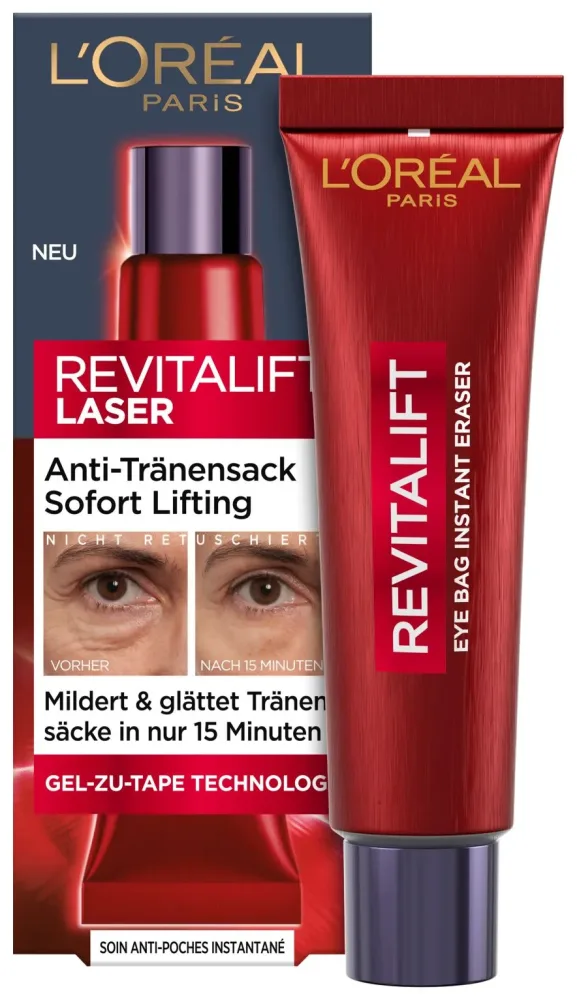 L'Oréal Paris - Revitalift Laser Anti-Tränensack Sofort Lifting, 15 ml