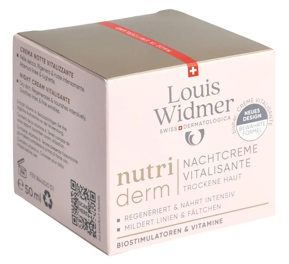 Louis Widmer nutriderm Nachtcreme Vitalisante