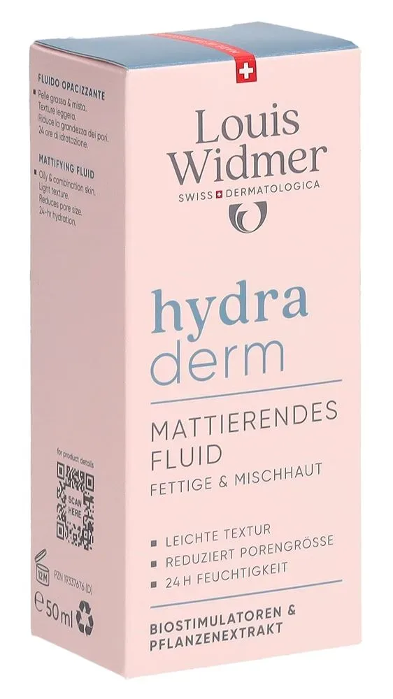Louis Widmer - hydraderm Mattierendes Fluid, 50 ml