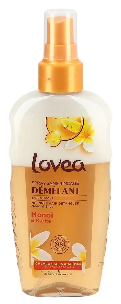 Lovea Spray für Leichte Kämmbarkeit Karitebutter Monoi 150 ml