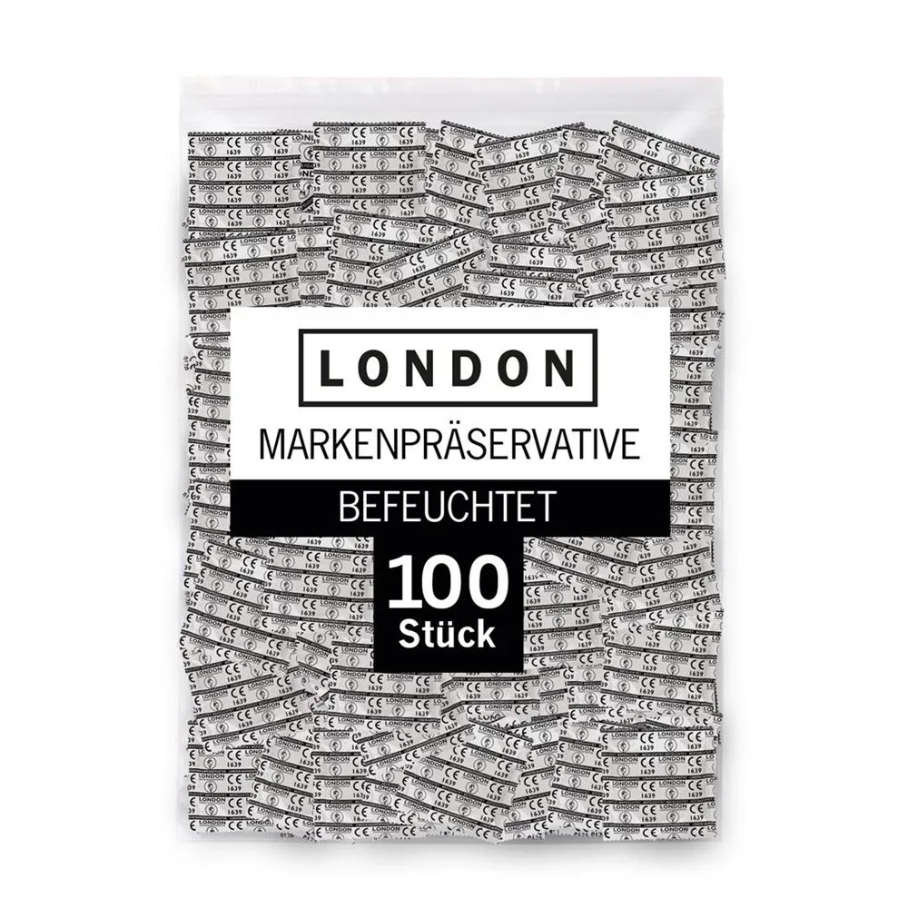 London - Q600 Feucht, 100 Stück, Transparent