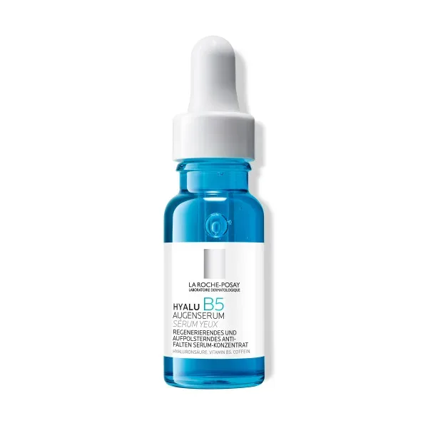 La Roche Posay - Hyalu B5 Augenserum: Regenerierendes und aufpolsterndes Anti-Aging Serum für empfindliche Augen mit Anti-Augenringe Wirkstoffkomplex, 15 ml