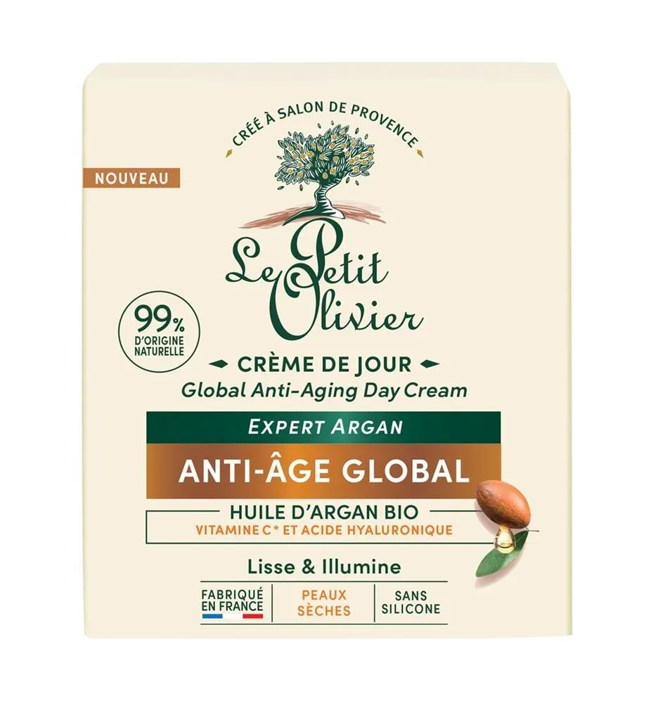 Le Petit Olivier Tagescreme - Expert Argan Anti-Aging Global 50 ml