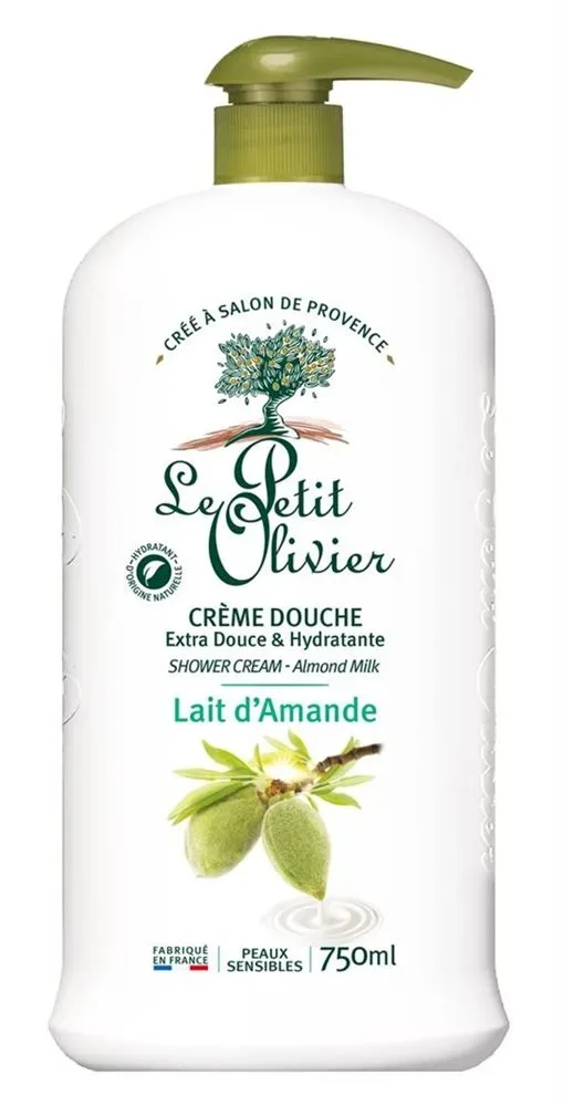 Le Petit Olivier Duschcreme Mandelmilch Hypoallergen Fl 750 ml