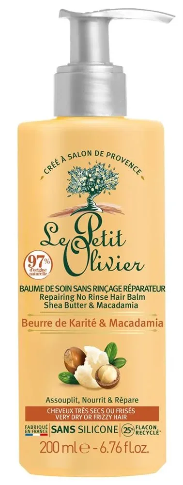 Le Petit Olivier Haarpflegebalsam ohne Spülung Sheabutter & Macadamia Repair Balm Fl 200 ml