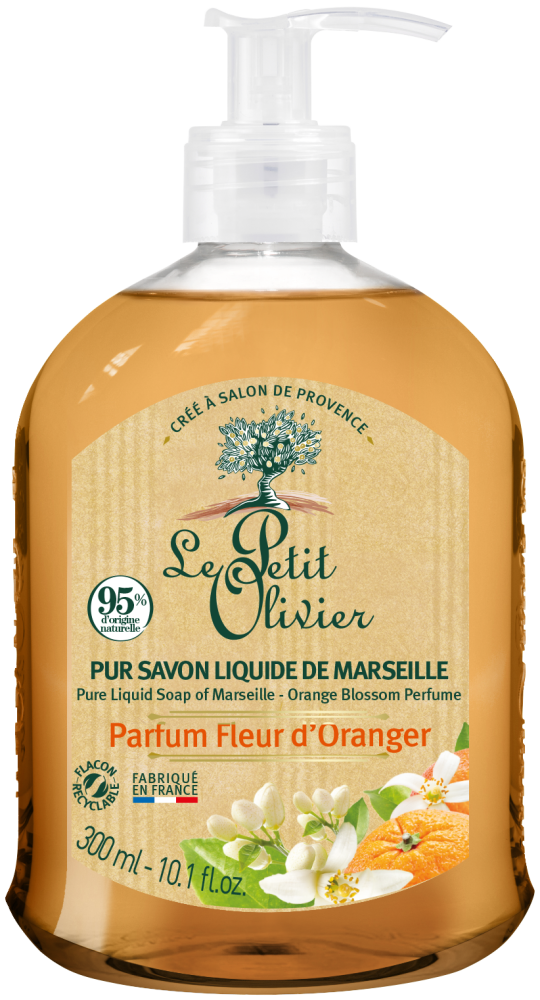 Le Petit Olivier savon liquide fleur d'oranger 300 ml