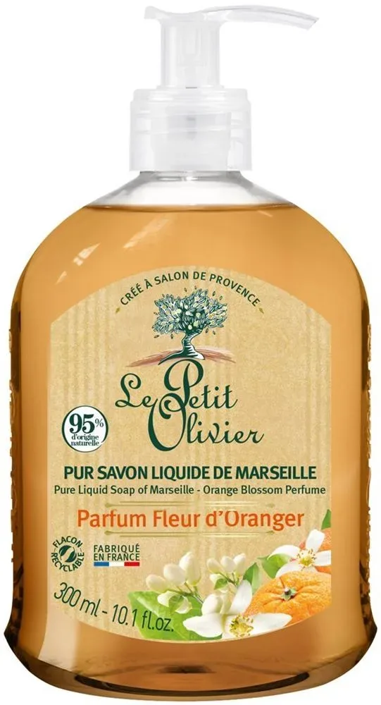 Le Petit Olivier savon liquide fleur d'oranger 300 ml