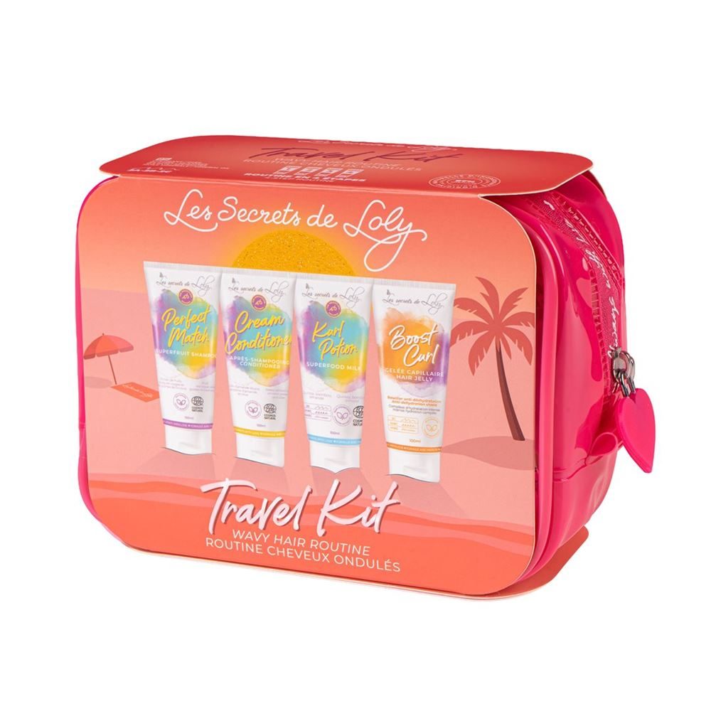 Les Secrets de Loly Reiseset für Welliges Haar Tb 400 ml