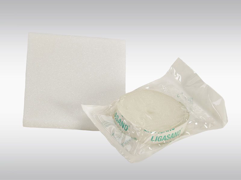 LIGASANO Wundband 100x1.5x0.4cm steril weiss (7 Stück)