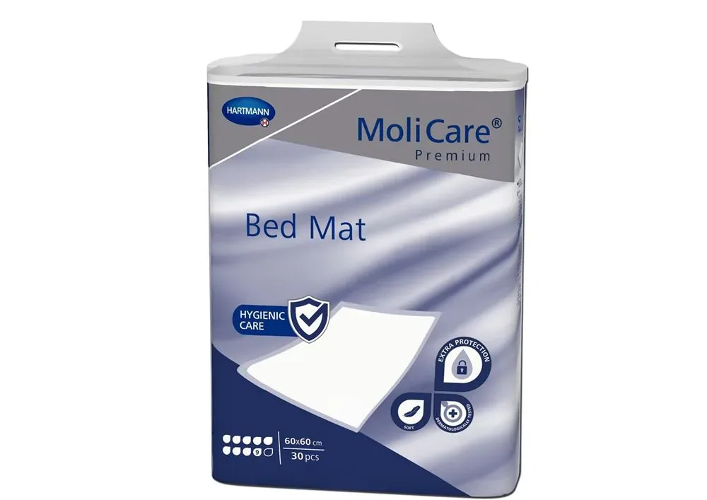 MoliCare Premium Bed Mat, 9 Tropfen, 60x60cm (30 Stk)