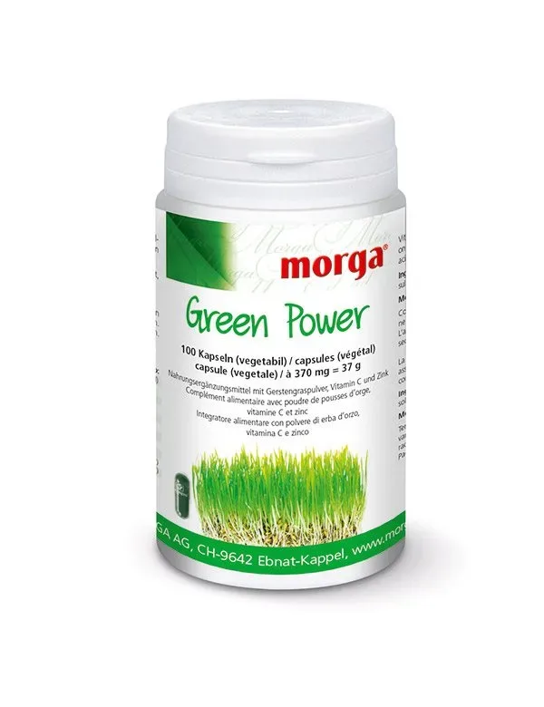MORGA Green Power Vegicaps 100 Stück