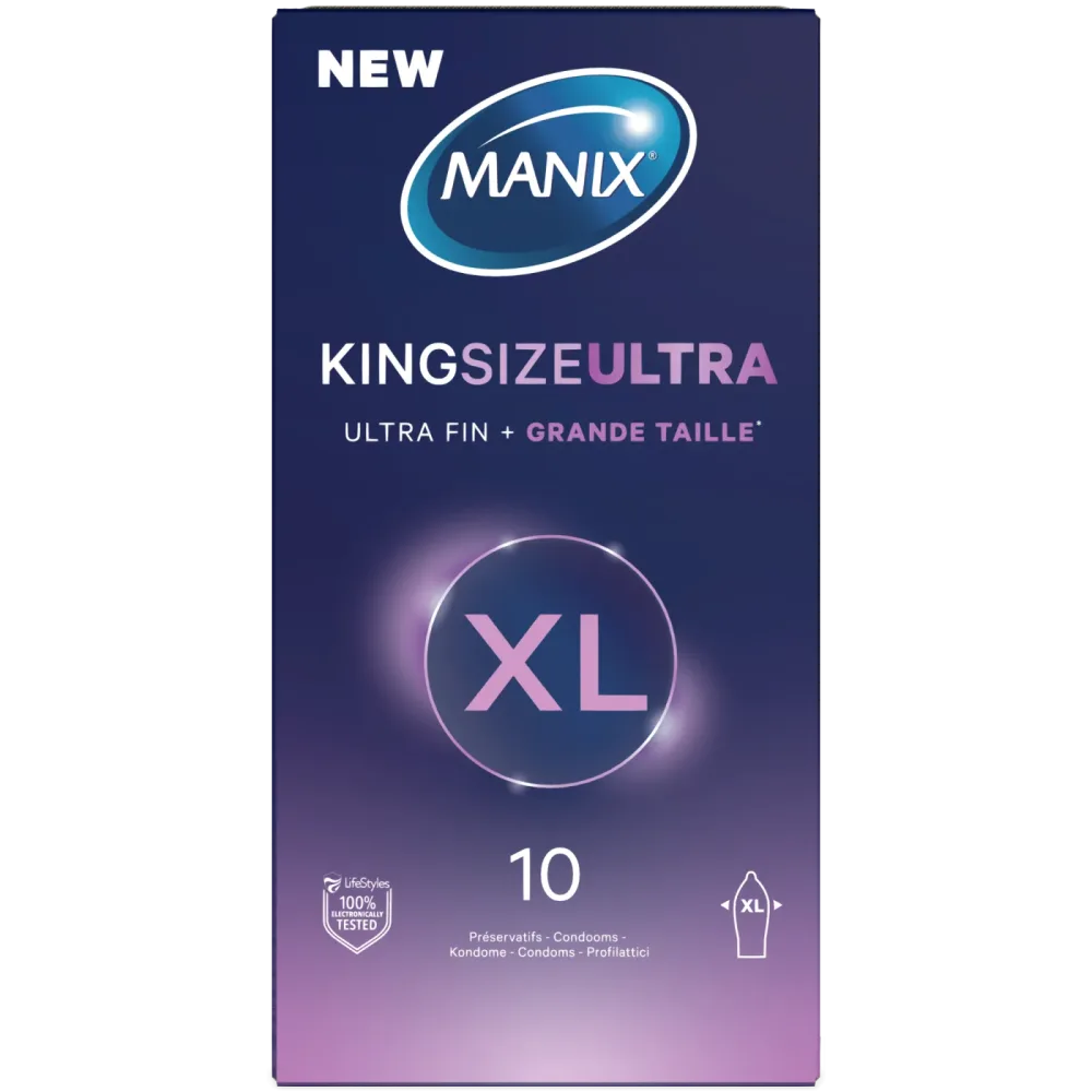 Manix King Size Ultra Präservative XL 10 Stk