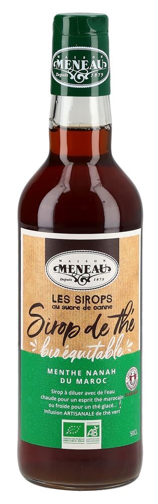 Meneau Sirup marokkanischer Grüntee Fl 500 ml