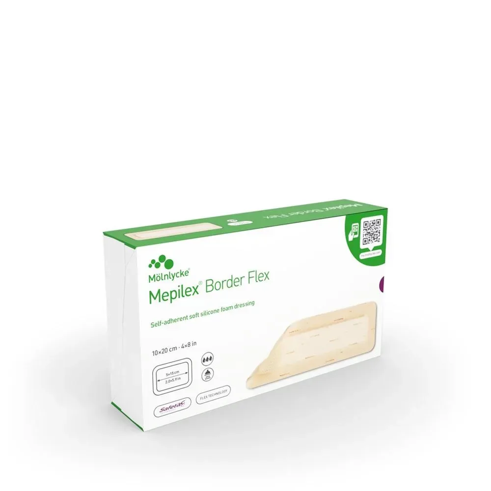 Mepilex Border Flex Schaumverband 10x20cm (10 Stk)