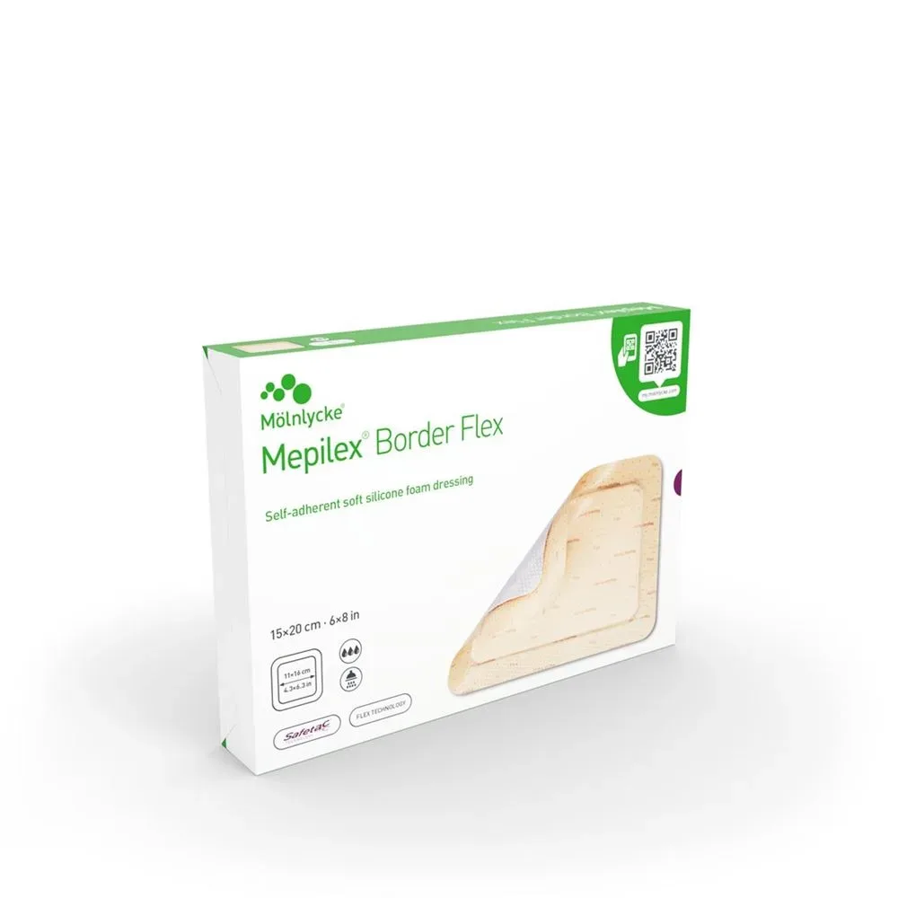 Mepilex Border Flex Schaumverband 15x20cm (5 Stk)