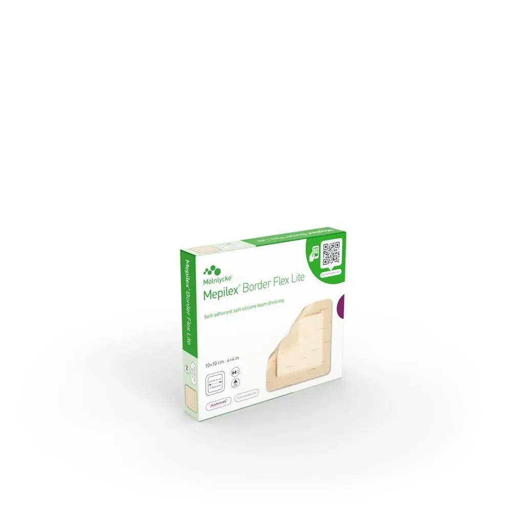 Mepilex Border Flex Lite, 10x10cm (5 Stk)