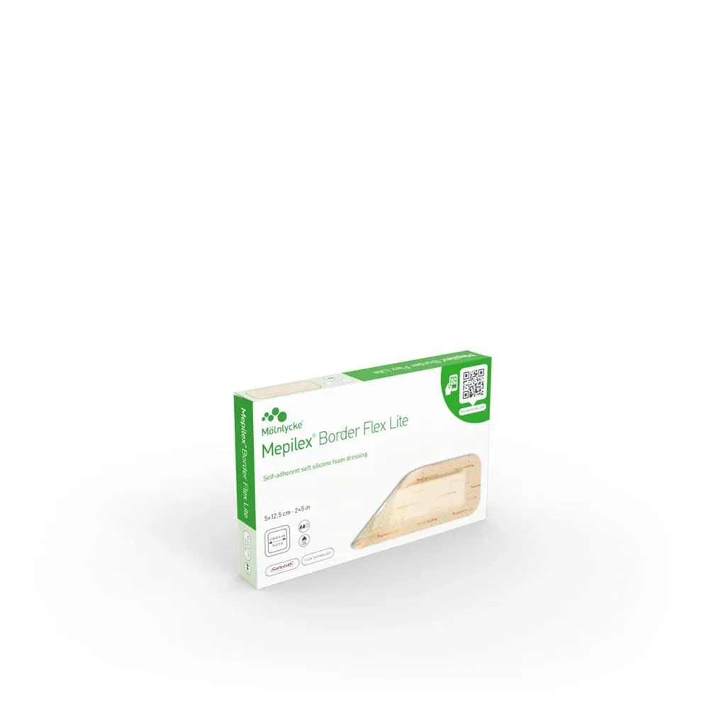 Mepilex Border Flex Lite, 5x12.5cm (5 Stk)