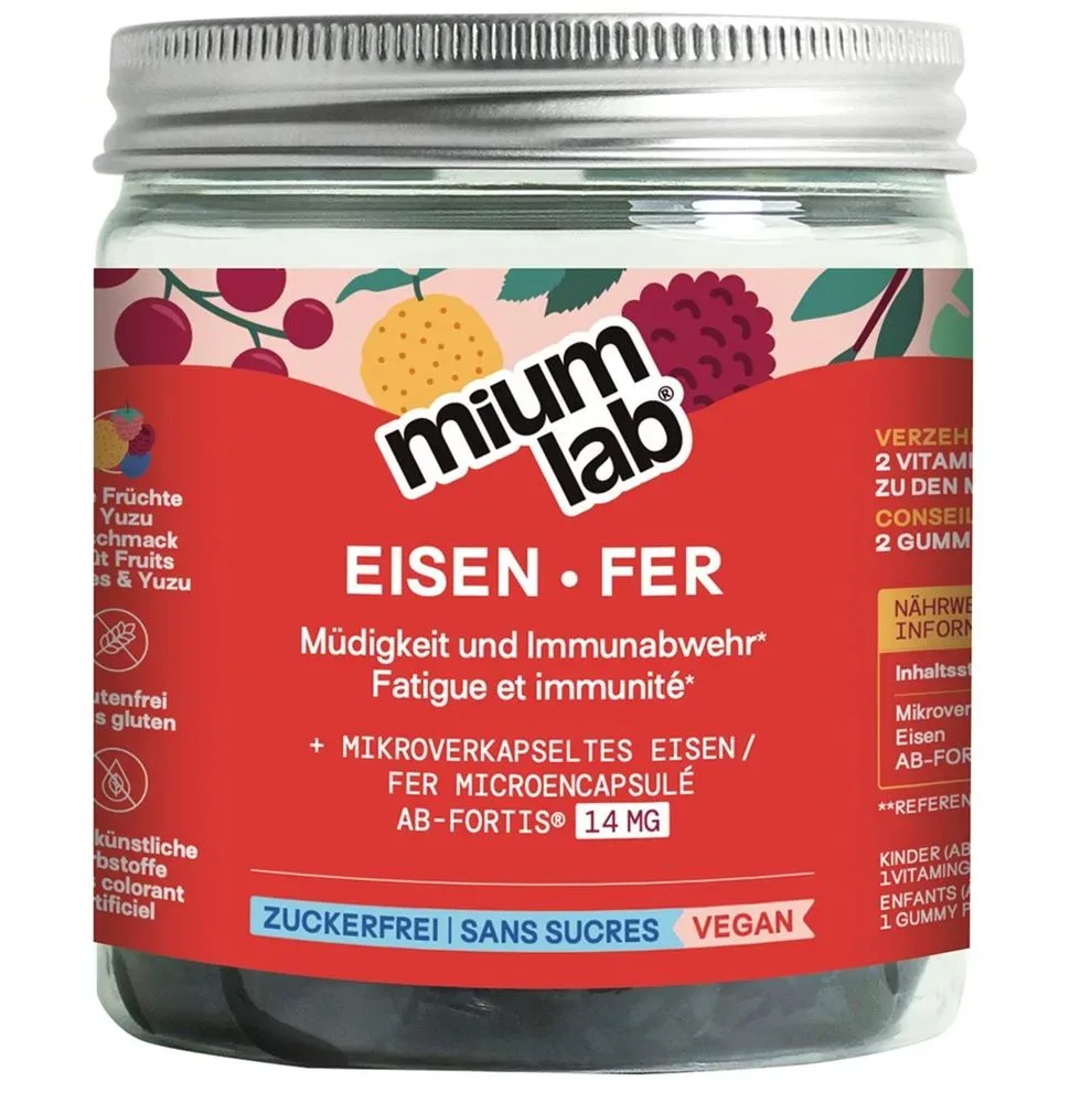 miumLAB Gummies Eisen (42 Stk)