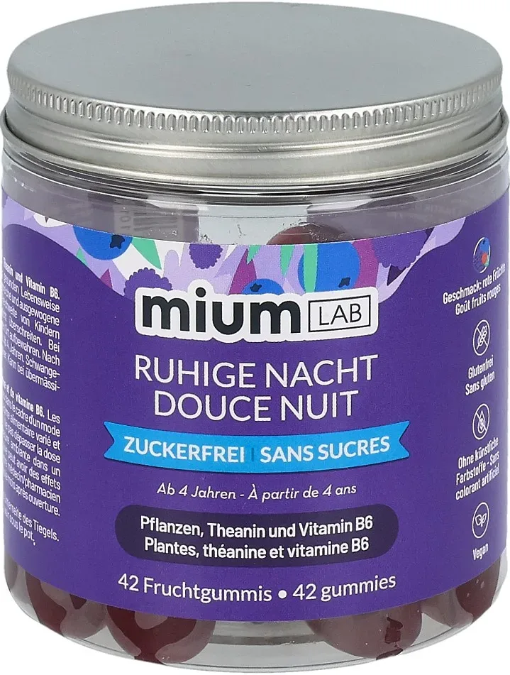 miumLAB Gummies Ruhige Nacht (42 Stk)