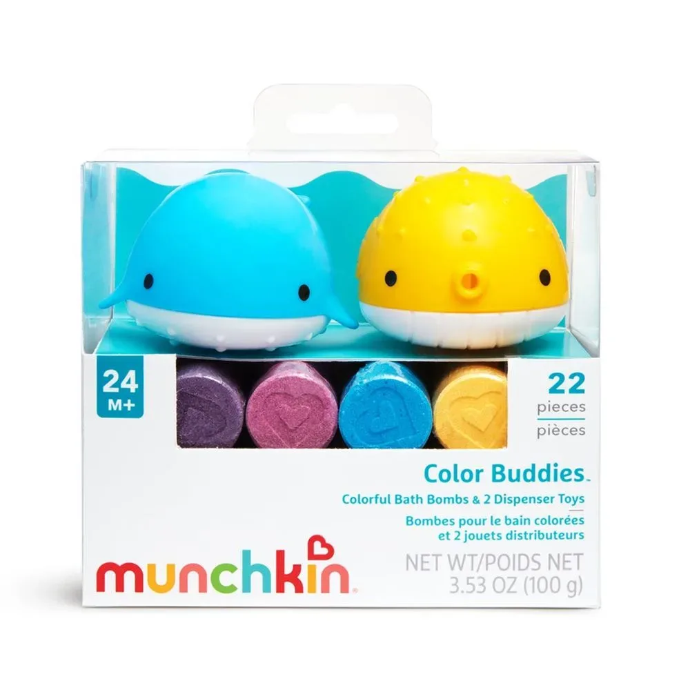 munchkin Color Buddies Set, Badespass für Kinder (1 Stk)