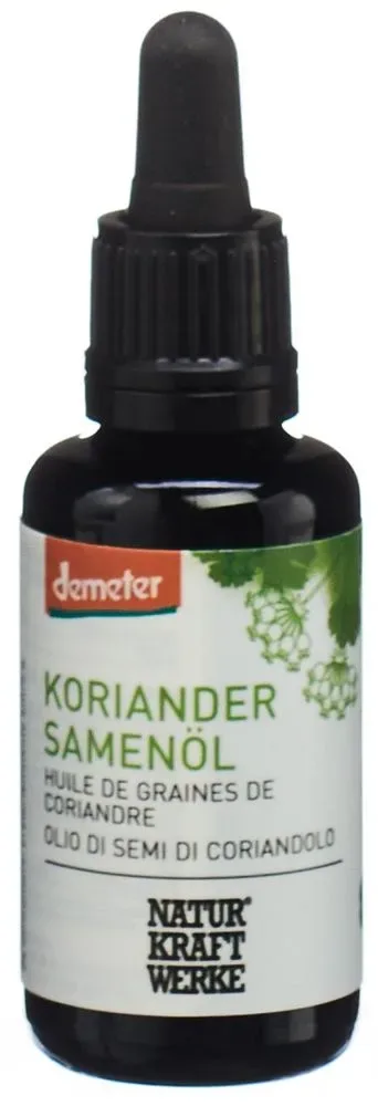 NATURKRAFTWERKE Koriandersamenöl Demeter (30ml)