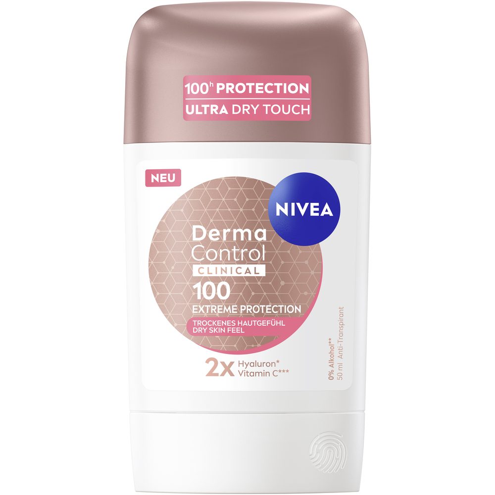 Nivea - Deo Derma Dry Control Stick Female, 50 ml