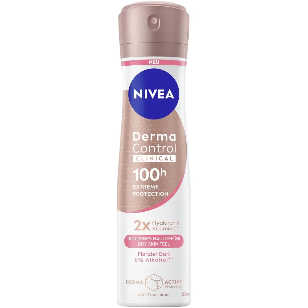 Nivea - Deo Derma Dry Control Maximum Spray Female, 150  ml