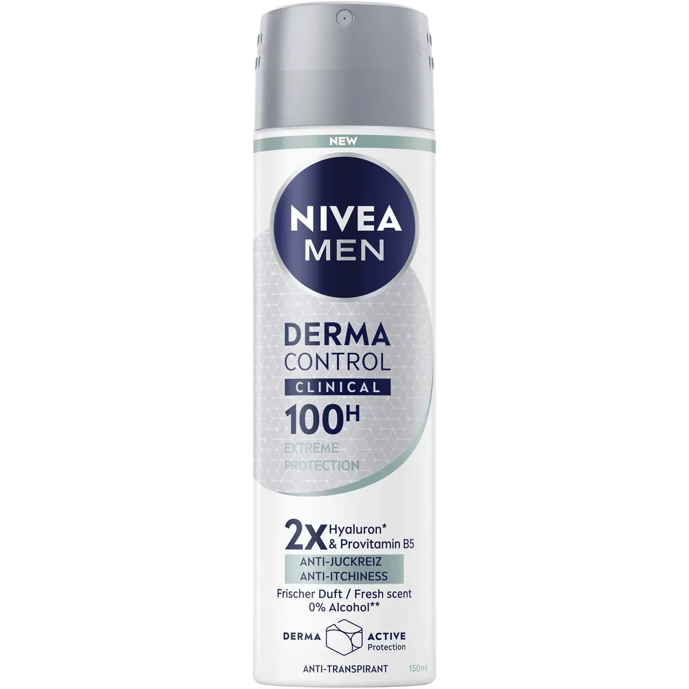 Nivea - DEO Derma Dry Control Maximum Spray Male, 150  ml