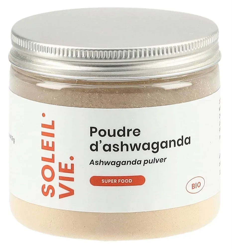 Soleil Vie Ashwaganda-Pulver Bio Ds 70 g