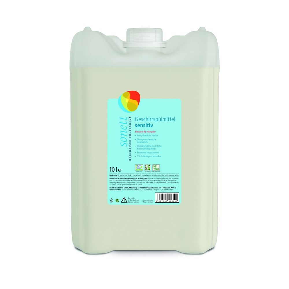 SONETT Geschirrspülmittel sensitiv (10 Liter)