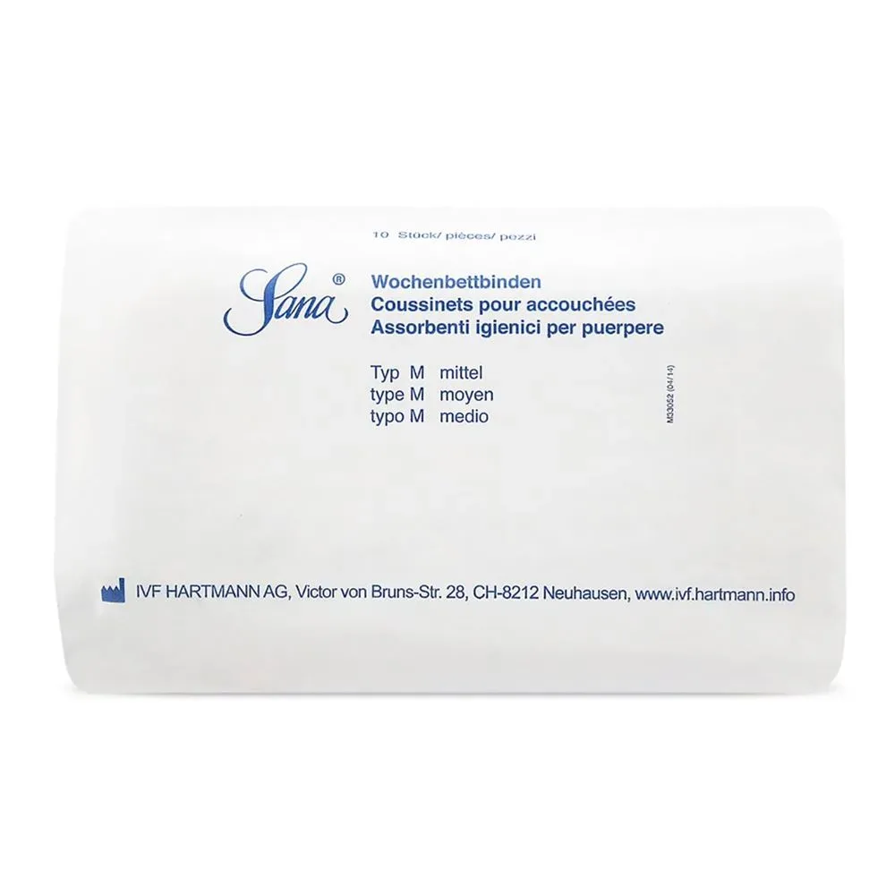 Sana Wochenbettbinde M sterilisiert 24 x 10 Stk