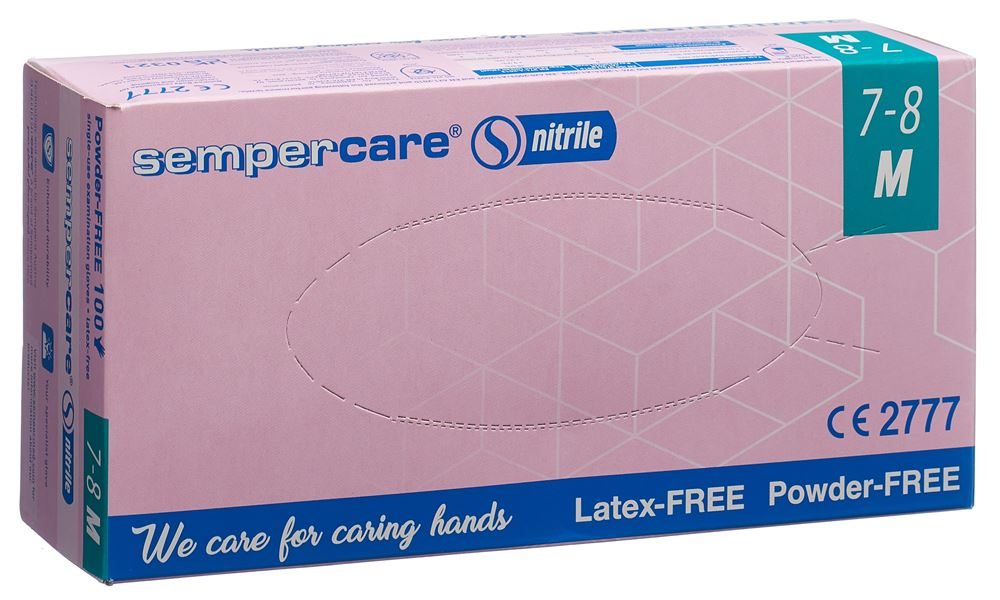 Sempercare Handschuhe Nitril M puderfrei unsteril (100 Stück)