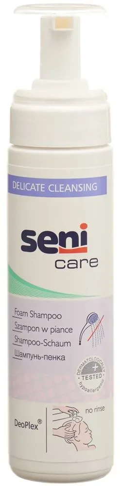 Seni ® care Shampoo-Schaum ohne Ausspülen