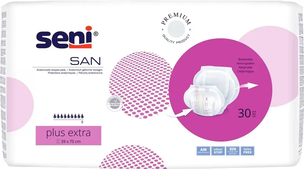 Seni San Plus Extra Vorlagen (30 Stk)