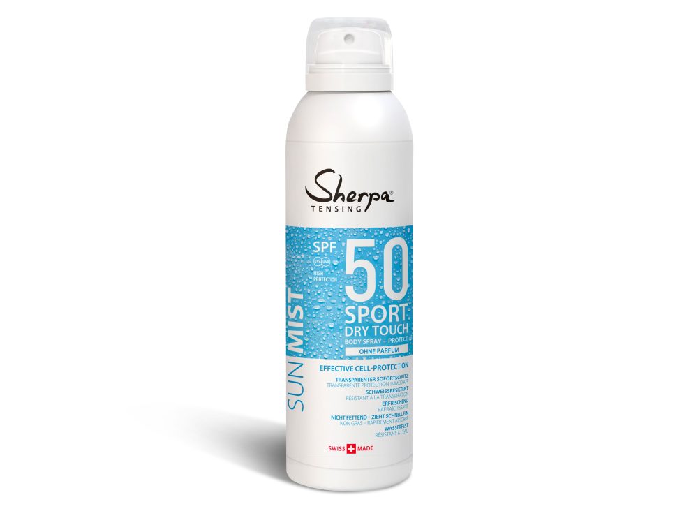 Sherpa Tensing Sprühnebel Sport SPF 50