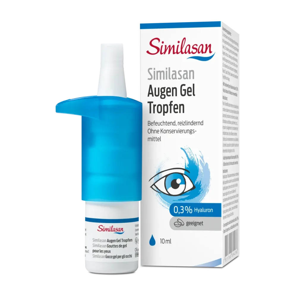 Similasan Augen Gel Tropfen, 0,3% Hyaluron (10ml)