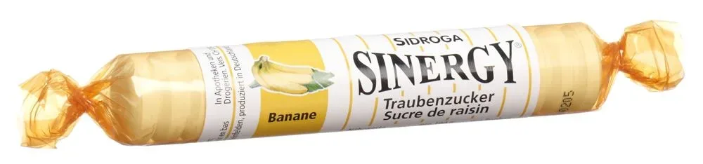 Sinergy Traubenzucker Banane 40 g