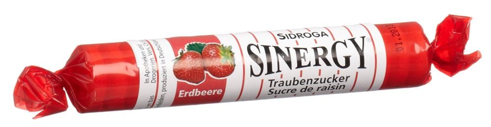 Sinergy Traubenzucker Erdbeere 40 g