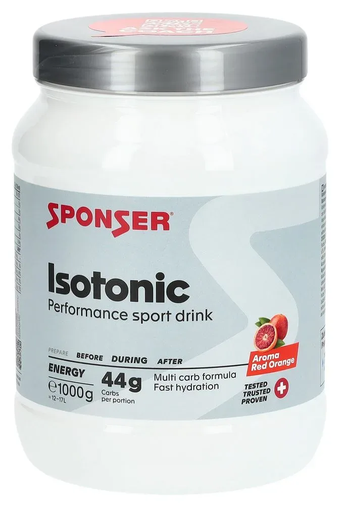 Sponser Isotonic Red Orange Pulver (1000g)