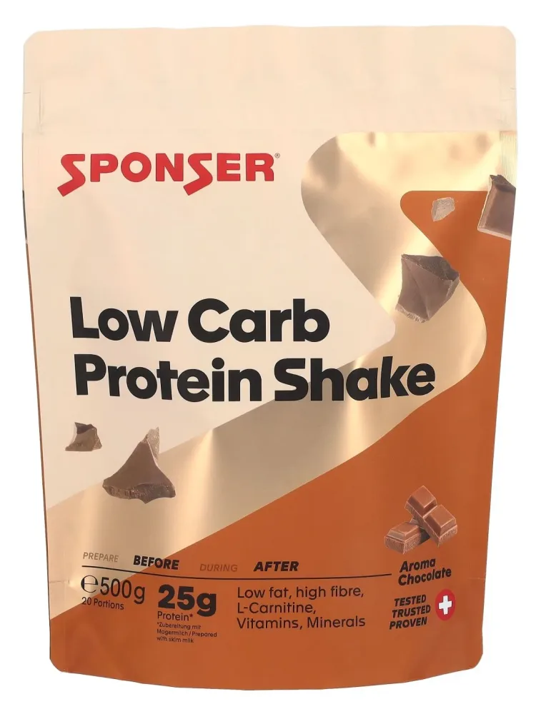 Sponser® LOW Carb Protein Shake, Schokolade