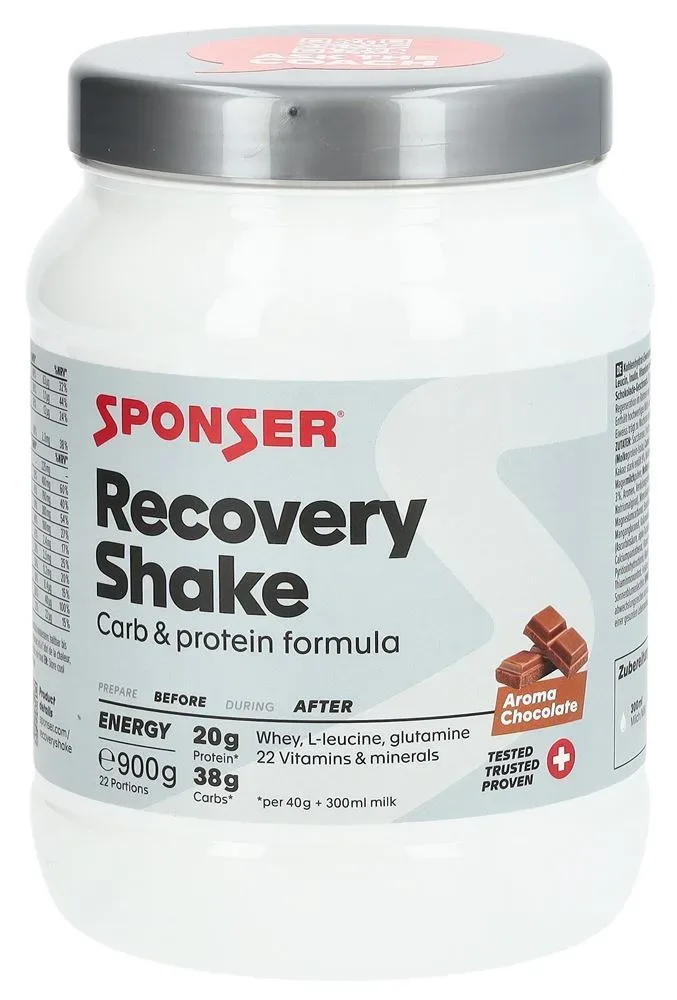 Sponser Recovery Shake Schokolade (900g)