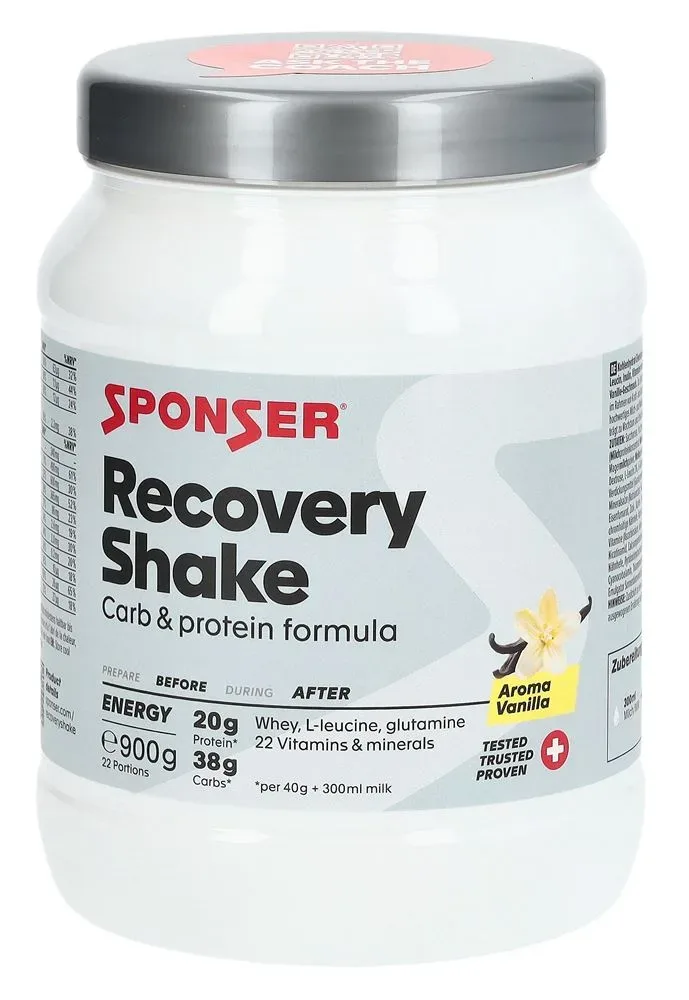 Sponser Recovery Shake Vanille (900g)