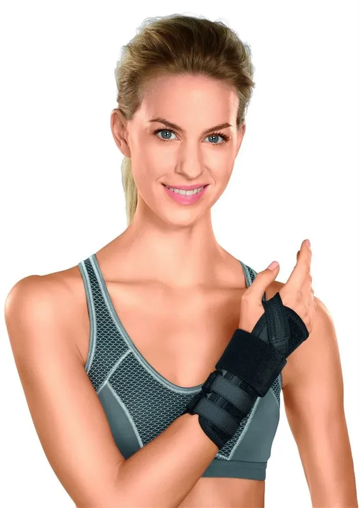 Sporlastic Manu Hit L 18cm links schwarz