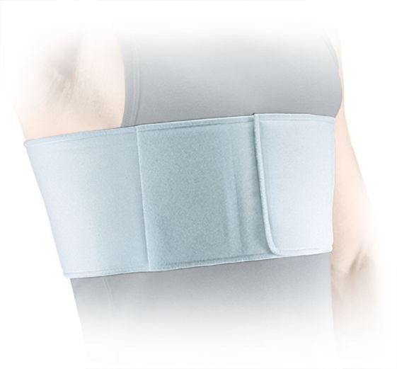 Sporlastic Rippengürtel Männer S weiss